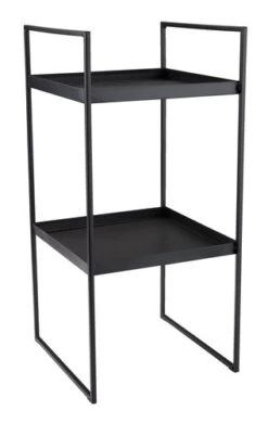 Piédestal THORVALD L26xL27xH54cm Noir