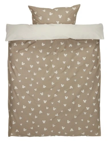 Parure De Lit MICKEY 140x200 Sable 1 Parure De Lit MICKEY 140x200 Sable