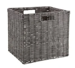 Panier CASPERSEN L28xL32xH30cm Gris