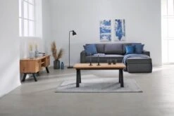 Royal Oak Table Basse SANDBY 60x110 Chêne Naturel/noir -Intérieur Chic 159030 1