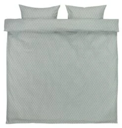 Parure De Lit Flanelle MARCELA 240x220 Vert Poudré