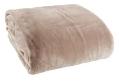 Plaid GULSKOLM 220x240 Polaire Taupe
