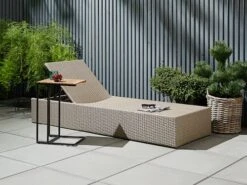 Bain De Soleil HASLE L70xL198 Naturel -Intérieur Chic 160361