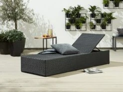 Bain De Soleil HASLE L70xL198 Noir -Intérieur Chic 160362