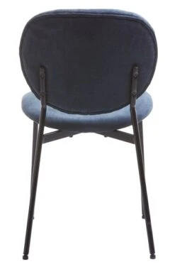 Chaise MANSTRUP Pétrole/noir -Intérieur Chic 162081