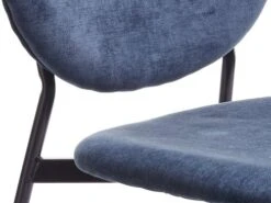 Chaise MANSTRUP Pétrole/noir -Intérieur Chic 162082