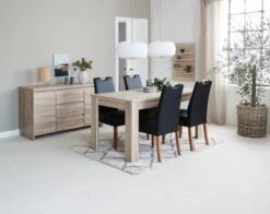 Étagère Murale KETTINGE 6 Tablettes Naturel -Intérieur Chic 165151