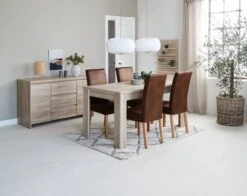 Étagère Murale KETTINGE 6 Tablettes Naturel -Intérieur Chic 165152