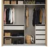Armoire SALTOV 204 A/cadre+lot Accessoires Chêne