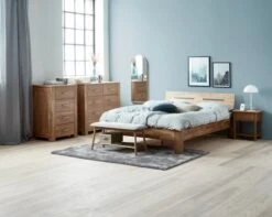 Royal Oak Cadre De Lit OLSKER 140x200 Chêne -Intérieur Chic 165257 4