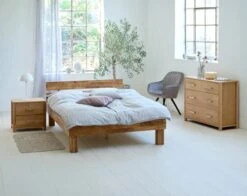 Royal Oak Cadre De Lit SAGEBY 140x200 Chêne -Intérieur Chic 165652 1