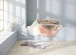 Fausse Fourrure TAKS 60x90 Brun Clair -Intérieur Chic 166469