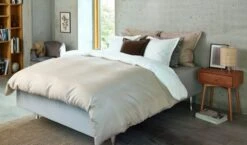 Table De Nuit HOKKSUND 1 Tiroir Brun -Intérieur Chic 166670