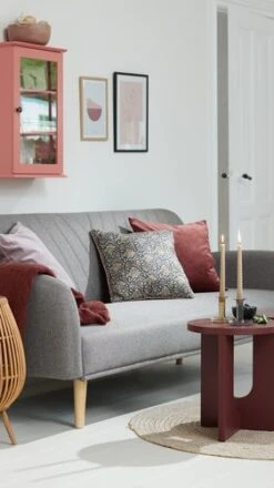 Canapé Convertible PARADIS Gris Clair -Intérieur Chic 166680