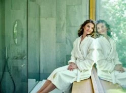 Peignoir TIBRO S/M Naturel KRONBORG -Intérieur Chic 167958