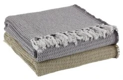 Plaid KARVE 130x170 Gris -Intérieur Chic 169701