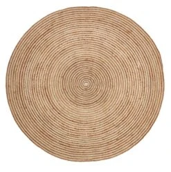 Tapis SANDELTRE Ø180 Naturel/beige