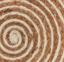 Tapis SANDELTRE Ø180 Naturel/beige -Intérieur Chic 173513