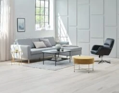 Table Basse HINNERUP 75x120 Noir -Intérieur Chic 173627