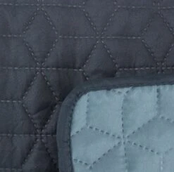 Couvre-lit ROSENTRE 160x220 Bleu -Intérieur Chic 175733