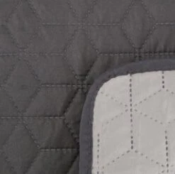 Couvre-lit ROSENTRE 160x220 Gris -Intérieur Chic 175734