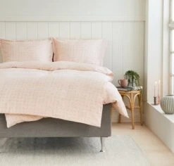 Parure De Lit Satin TINA 240x220 Rose -Intérieur Chic 176170