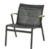 Fauteuil Lounge SADBJERG Noir