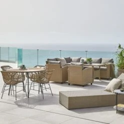 Bain De Soleil HASLE L70xL198 Naturel -Intérieur Chic 178565