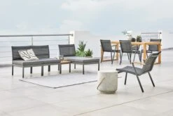 Chaise Empilable SADBJERG Noir -Intérieur Chic 178583 1