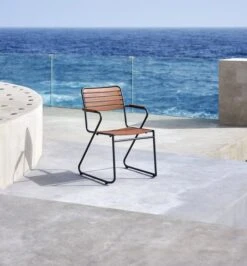 Chaise Empilable VAXHOLM Bois Dur -Intérieur Chic 178599