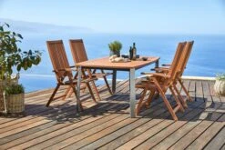 Chaise Inclinable KAMSTRUP Bois Dur -Intérieur Chic 178652