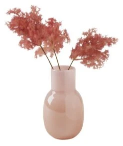 Vase KASPER Ø18xH30cm Rose -Intérieur Chic 179228