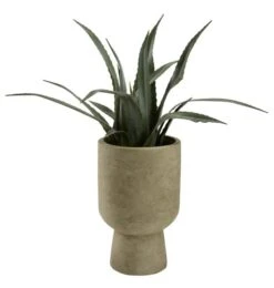 Cache-pot SOLVI Ø25xH40cm Vert -Intérieur Chic 179233