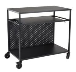 Desserte Barbecue INDSLEV L50xL90 Noir