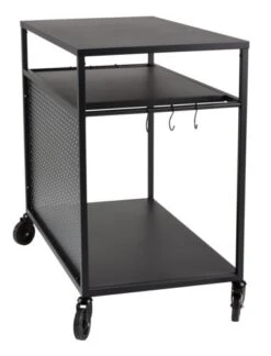 Desserte Barbecue INDSLEV L50xL90 Noir -Intérieur Chic 180906