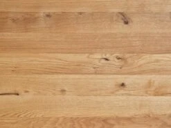 Royal Oak Table ROSKILDE 95x200 Chêne Naturel/noir -Intérieur Chic 180976