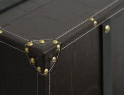 Armoire Bar RISTINGE 50×108cm Brun Foncé -Intérieur Chic 181502