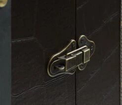 Armoire Bar RISTINGE 50×108cm Brun Foncé -Intérieur Chic 181503