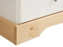 Armoire ROLD 82x153 Blanc/brun -Intérieur Chic 181774 1