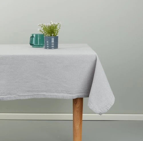 Nappe SANDSIV 140x240 Gris Clair 1 Nappe SANDSIV 140x240 Gris Clair