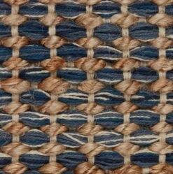 Tapis BUESTARR 65x140 Naturel/bleu -Intérieur Chic 182065