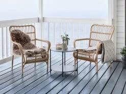 Fauteuil Lounge BIRKEMOSE Naturel -Intérieur Chic 182258