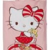 Parure De Lit HELLO KITTY 140x200 Rose