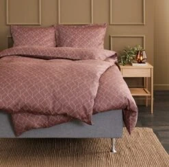 Parure De Lit SINJA 240x220 Taupe -Intérieur Chic 184792