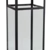 Lanterne HJALDE L20xL20xH65cm Noir