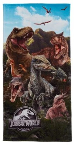 Drap De Douche JURASSIC WORLD 70x140