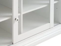 Meuble TV FREDENSBORG Blanc -Intérieur Chic 185471