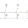 Porte-manteaux GREVINGE 5+5 Crochets Blanc