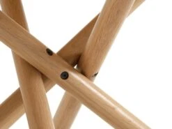 Royal Oak Table SKIBET Ø120 Chêne Clair -Intérieur Chic 185725