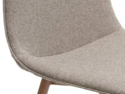 Chaise BISTRUP Sable/chêne -Intérieur Chic 185757